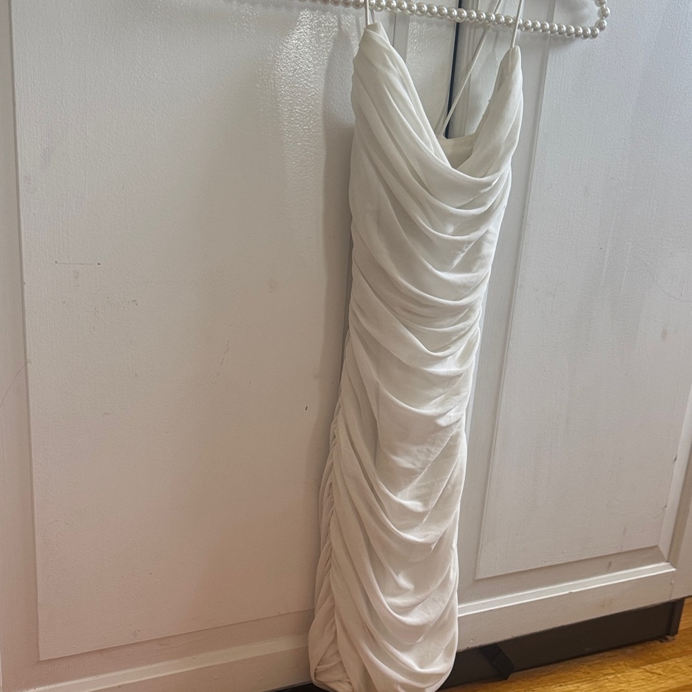 Windsor Classic White Dress